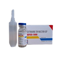 SEFIXI (Ceftriaxone 1g) with WFI