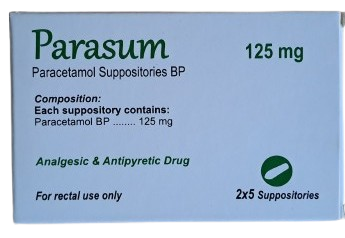 Paracetamol suppository